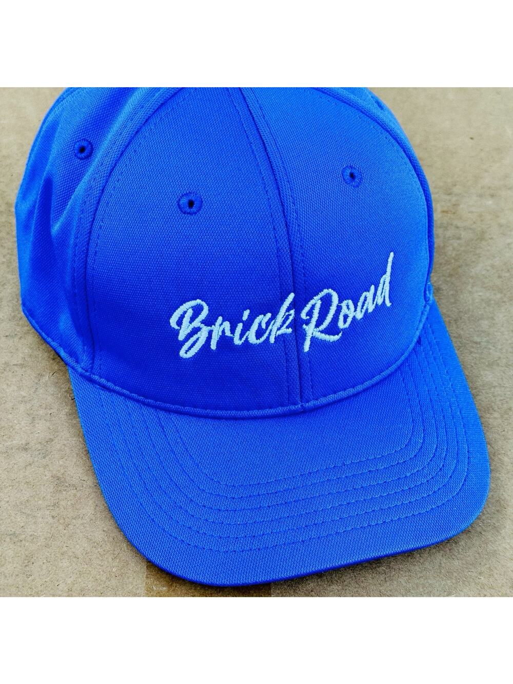 Brick Road Atlantis Skye Blue Baseball Cap Adjustable Hook & Loop Strap NWOT